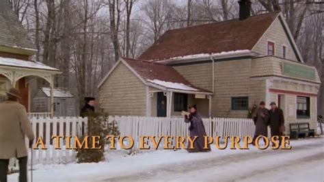 A Time To Every Purpose Road To Avonlea Wiki Fandom