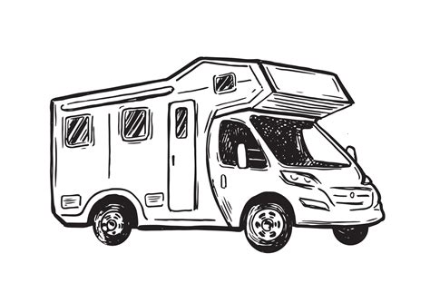 Campervan Drawing