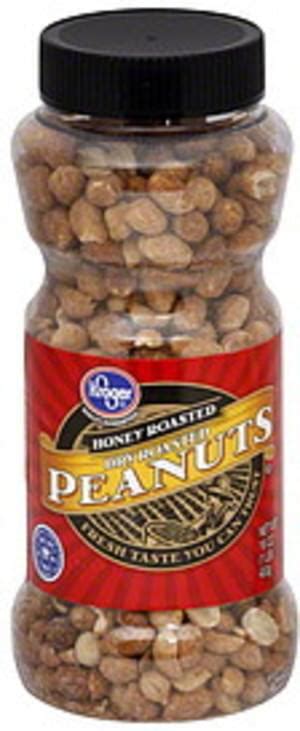 Kroger Dry Roasted Honey Roasted Peanuts 16 Oz Nutrition