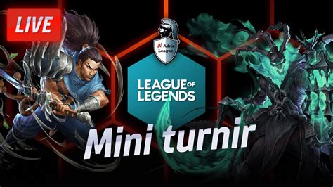 UŽIVO Turnir League of Legends A1 Adria League Season 11 YouTube