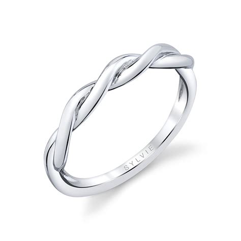 Spiral Wedding Band Yasmine BS1524 000 4W Waterfall Jewelers