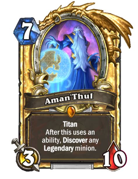 Aman Thul New Hearthstone Wiki