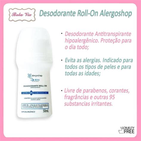 Desodorante Antialérgico Em Creme Alergoshop Em Promoção Ofertas Na