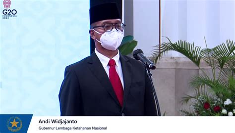 Inilah Profil Dan Tugas Andi Widjajanto Sebagai Gubernur Lemhannas Ri