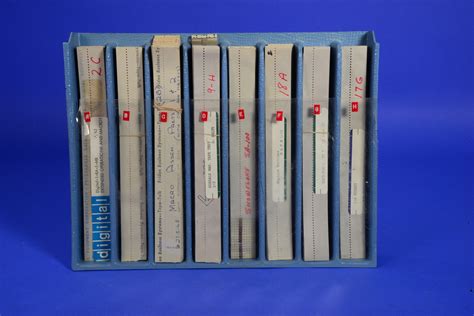 Computer Software Punched Paper Tapes For A Digital Equipment