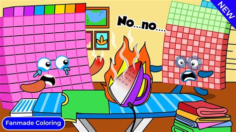 No No It S Dangerous Numberblocks Fanmade Coloring Story YouTube