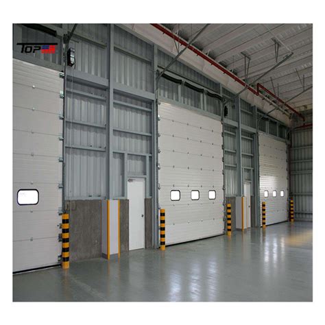 Vertical Sectional Overhead Industrial Automatic Aluminum Alloy PU