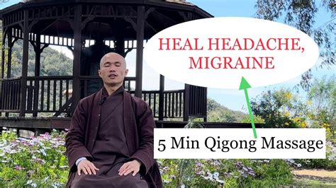 HEAL HEADACHE MIGRAINE 5 Minute Qigong Massage Daily YouTube