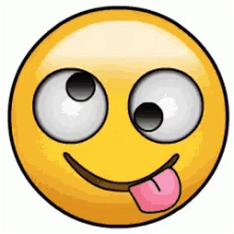 Silly Tongue Out Smiley Face Emoji Gifdb The Best Porn Website