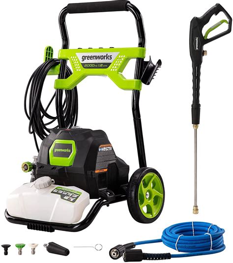 Greenworks 2000 PSI 1 2 GPM Pressure Washer Open Frame GPW2003