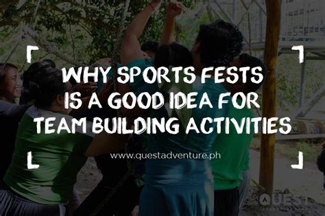 Why Sports Fests Is a Good Idea for Team Building Activities