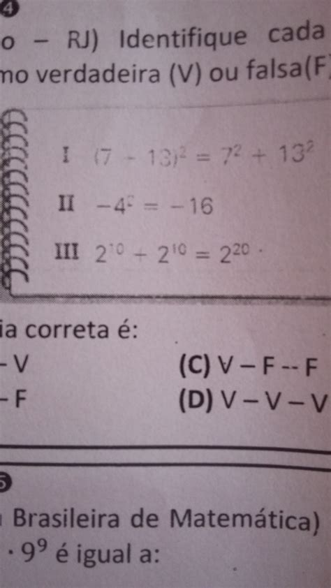 Identifique Os Termos Destacados Em Cada Sequência