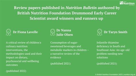 British Nutrition Foundation On Twitter 📣 Calling All Early Career