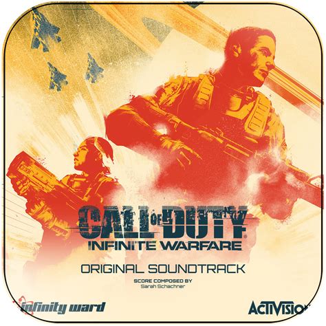 Sarah Schachner Call Of Duty Infinite Warfare Original Soundtrack Album Cover Sticker