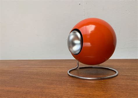 Mid Century Space Age Globe Tischlampe Von Erco Er Bei Pamono Kaufen