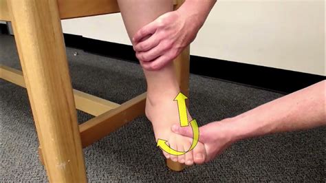 Kleigers Test Ankle Whitworth Athletic Training Youtube