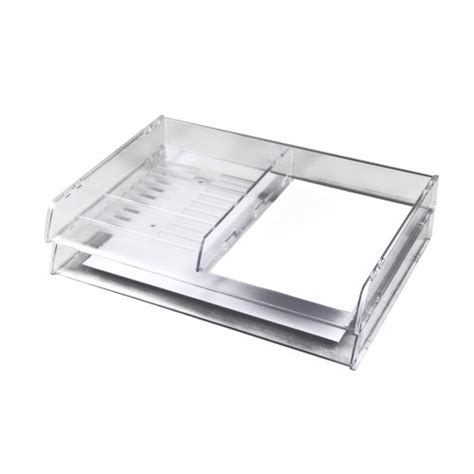 Document Tray Italplast A3 Clear Skout Office Supplies