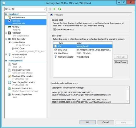 Change Boot Settings From A Vm Bios Techtarget