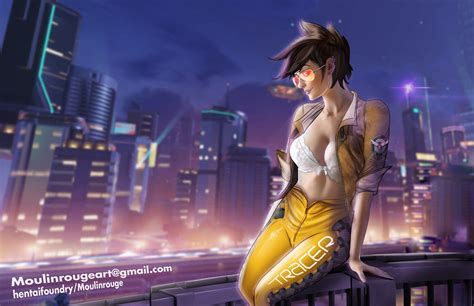 Oversleep Tracer Commision By MoulinBrush Hentai Foundry