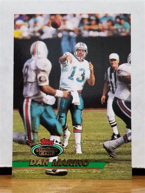 Topps Stadium Club Members Only Dan Marino For Sale Online