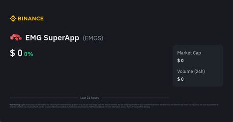 Emg Superapp Price Emgs To Usd Converter Chart And News