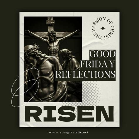 Good Friday Reflections Instagram Post 41905951 Template