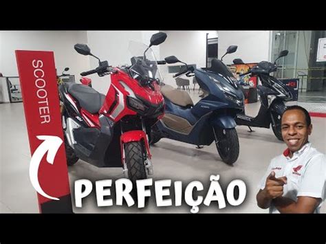 As scooters mais vendidas do Brasil pcx 160 adv 150 e elite 125 preço