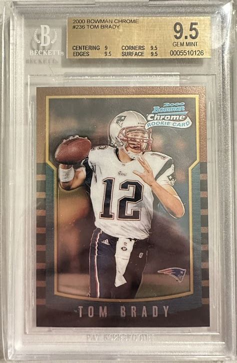 Tom Brady Rookie Cards A Comprehensive Investment Guide Card