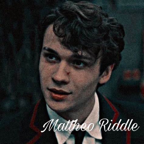 Mattheo Riddle Wallpaper Riddles Harry Potter Love My Boys