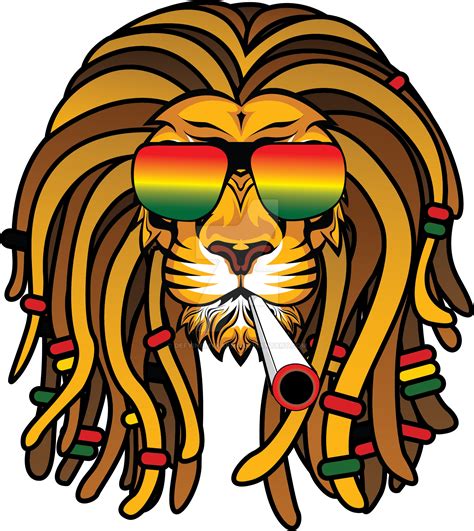 rasta lion logotattoo  defyingmykarma  deviantart