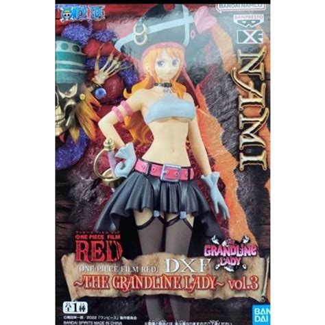 日版金證 航海王 標準盒 Dxf Red 劇場版 娜美 Lady 03現貨 蝦皮購物