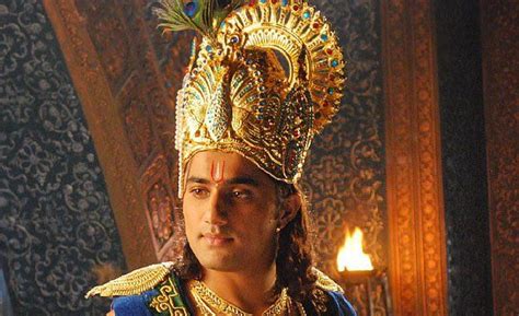 Vishal Karwal Playing Krishna I Think Or Vishnu Simply Beautiful