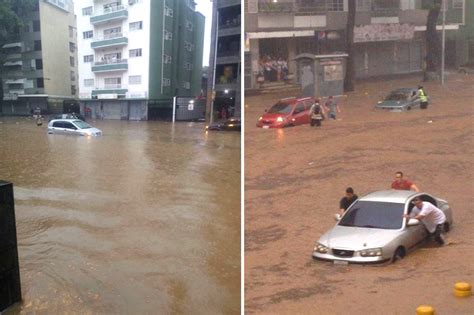 Vzla Lluvias En Caracas Causan Caos Por Drenajes Obstru Taringa