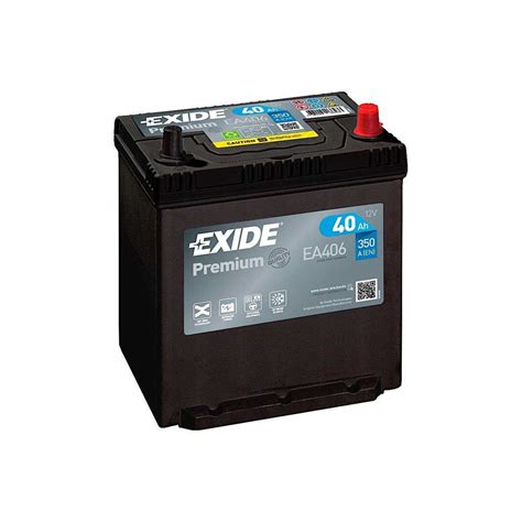 Exide EA406 Premium Carbon Boost 12V 40Ah 350A Autobatterie | Online ...