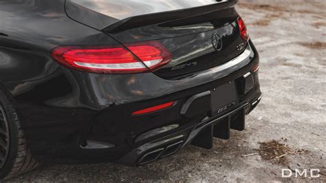 Mercedes Amg E C W Trunk Lip Wing Spoiler Carbon Fiber Dmc