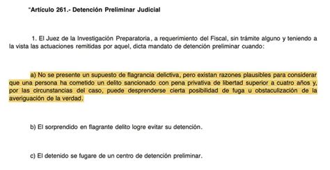 Congreso Env A Al Gobierno La Ley Que Deroga La Detenci N Preliminar En