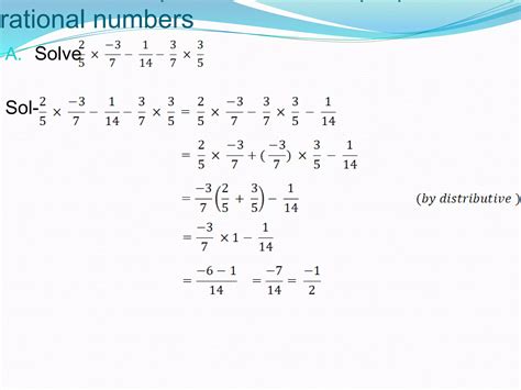 Chapter 1 Rational Numbers Class 8th Ppt