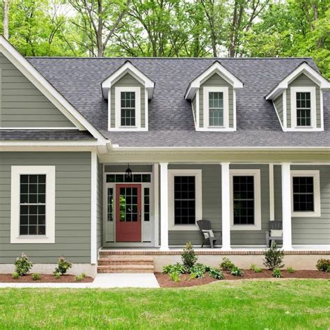 Enhance Your Home S Curb Appeal With Benjamin Moore Gray Owl Exterior