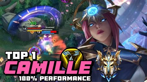 Wild Rift Camille Top 1 Camille Gameplay Sovereign Ranked Youtube