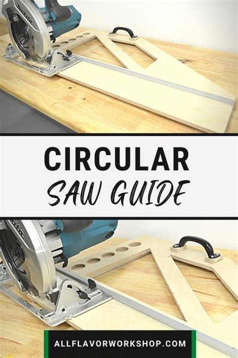 How To Make A Circular Saw Guide And Crosscut Jig Artofit