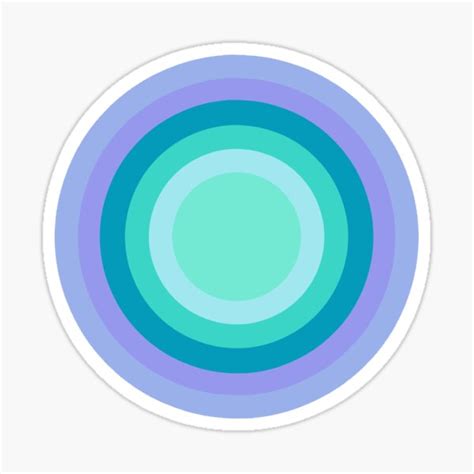 Neptunic Pride Flag Circle Sticker For Sale By Kiippers Redbubble