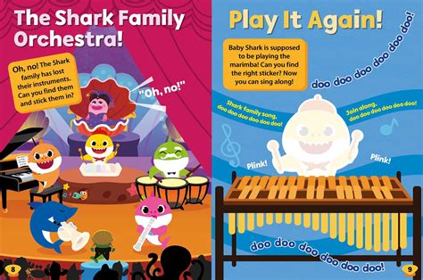 Baby Shark: Ultimate Sticker and Activity Book | Book by Pinkfong ...