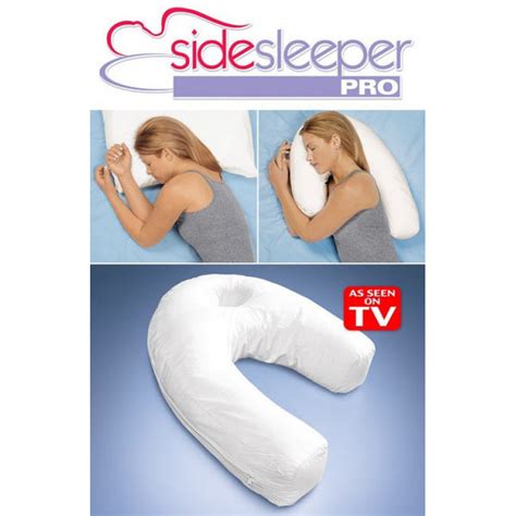 Ортопедическая подушка для сна Side Sleeper Pro с отверстием для уха ...