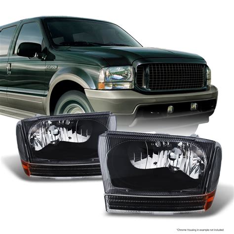 ACANII For Black 2005 2006 2007 Ford F250 F350 F450 Superduty LED