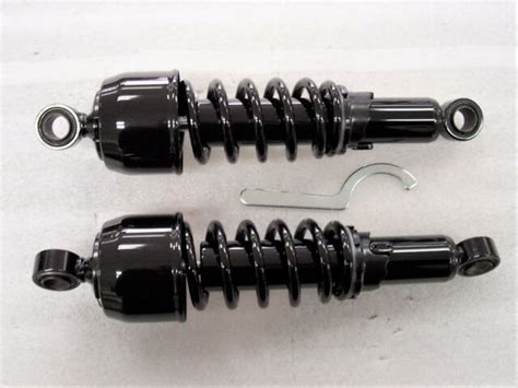 Triumph Bonneville T100 And T120 115 Lowering Short Black Bobber Shocks