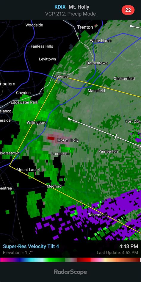 Nws Mount Holly On Twitter Severe Thunderstorm Warning Including