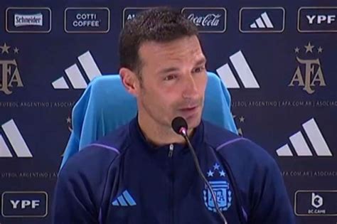 Lionel Scaloni dejó la puerta abierta para irse de la selección