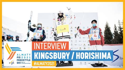 Kingsbury And Horishima Dm 2021 Fis Freestyle Moguls And Aerials World Ski Championships Youtube