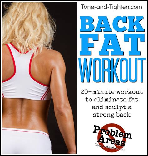 How To Get Rid Of Back Fat Workout Best Back Exercises