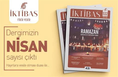 İktibas Dergisinin Yeni Sayısı çıktı İktibas Dergisi